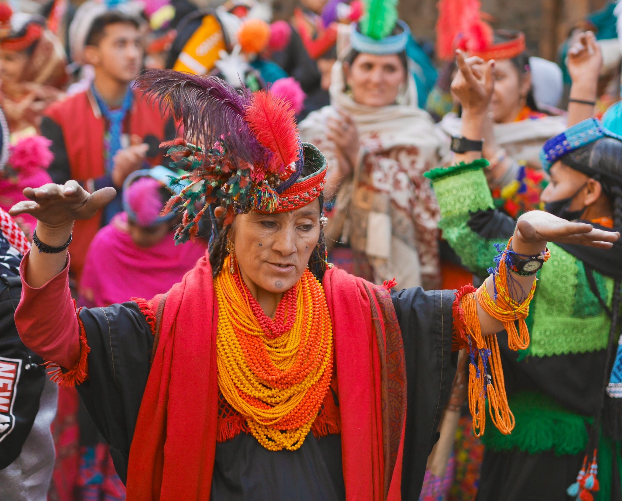 Danse traditionnelle au Pakistan