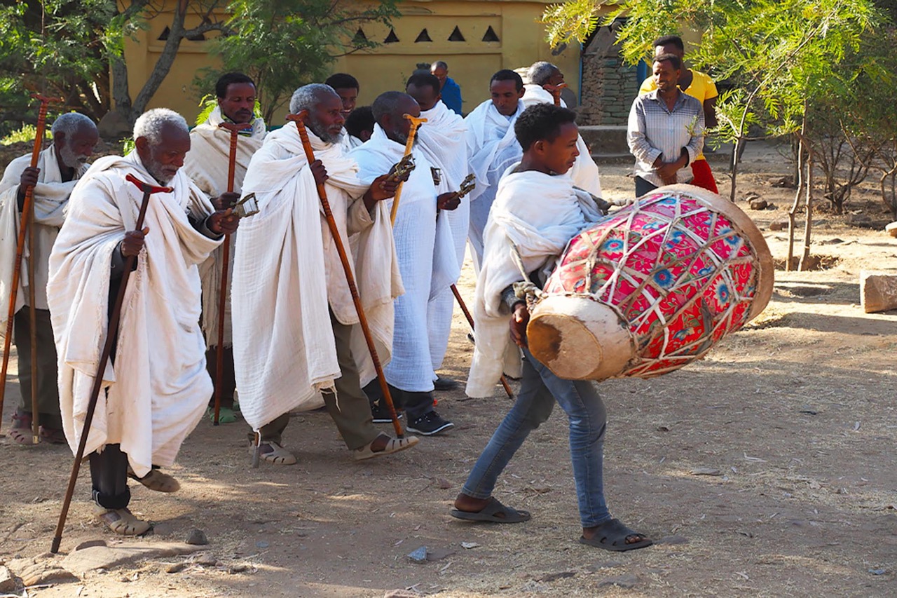 Procession de Timkat dans le Tigray          