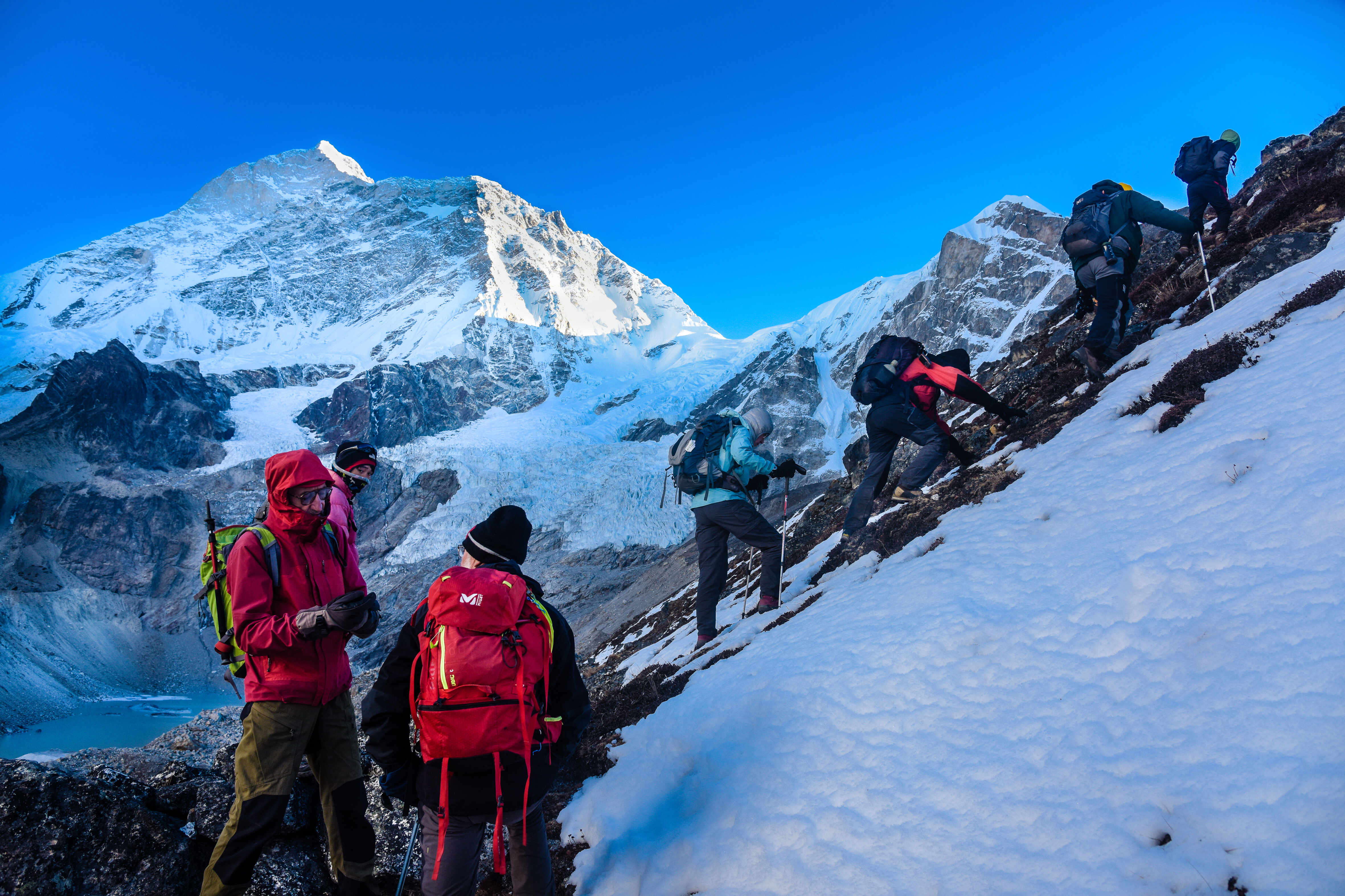 De l'Everest au Makalu via le Sherpani Col