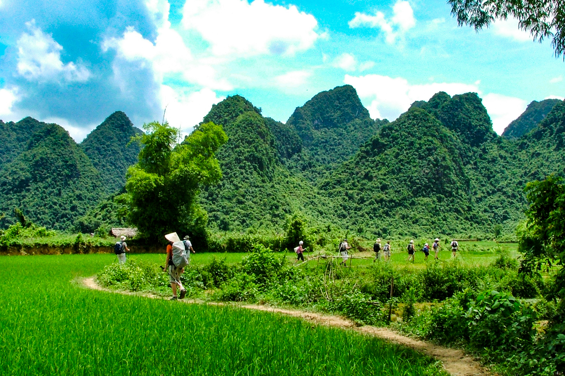 Trek dans la région de Cao Bang