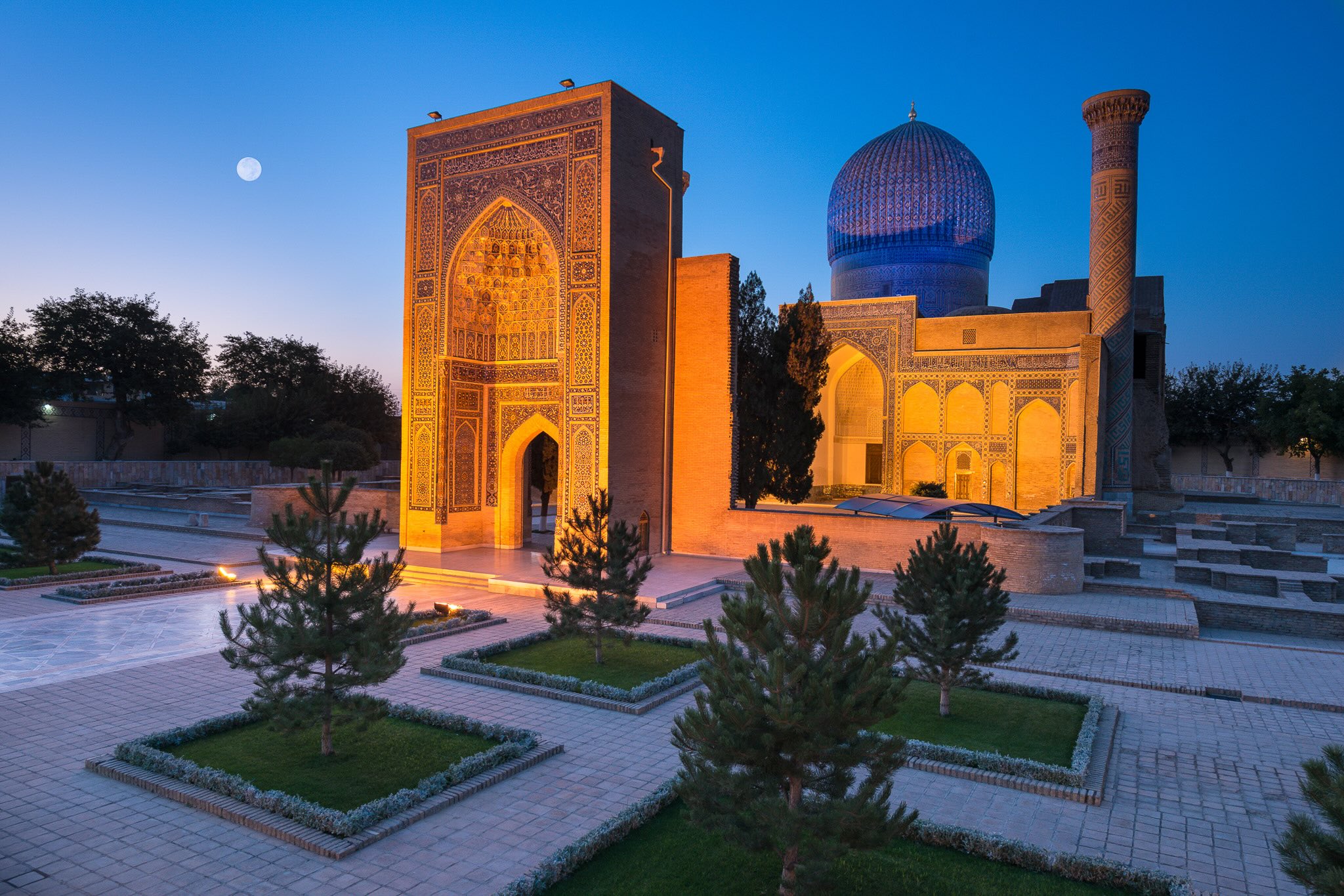 Mausolé de Gur Amir en Ouzbékistan