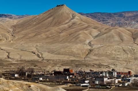 Lo-Manthang capitale du Mustang au Népal