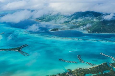 Archipel de Bora Bora en Polynésie