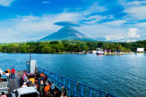 Ometepe island, lake Nicaragua