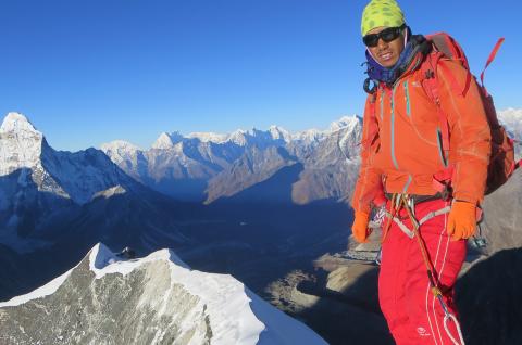 Ascension de l’Island peak à 6 189 m dans la région de l’Everest au Népal