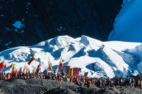 Découverte de la Cérémononie au Sinakara Glacier près de Cusco au Pérou