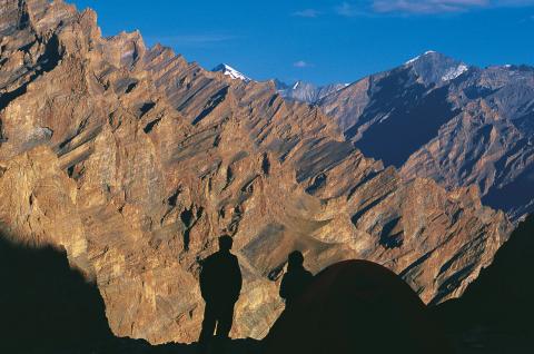 Passage d’un col au Ladakh en Inde