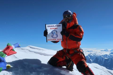 Ascension du Dhaulagiri à 8167 mètres au Népal