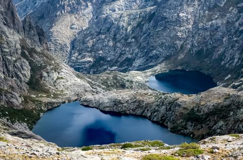 Trekking près du lac de Melu