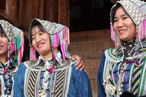 Voyage vers des femmes du peuple bailuo yi au Yunnan oriental