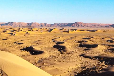 Voyage dans les dunes de la vallée du Draa