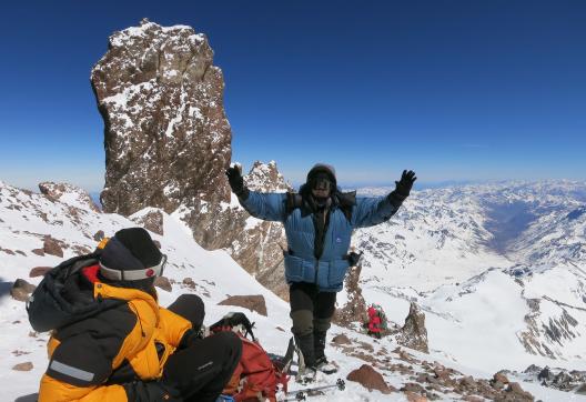 Expédition lors de l'ascension de l'Aconcagua