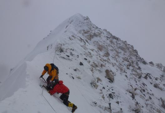 Alpinisme au Makalu à 8485 mètres au Népal