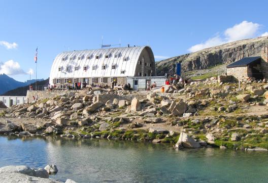 Voyage au refuge Vittorio Emmanuel