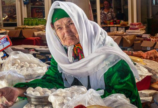 Voyage au Tadjikistan marché de Dushanbé