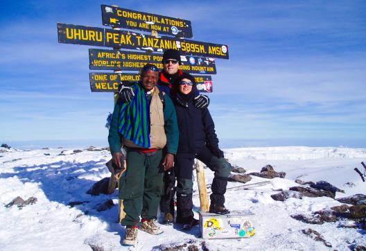 Expédition au sommet du Kilimandjaro