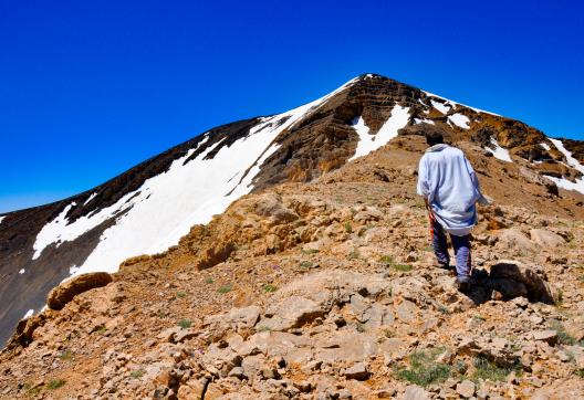 Ascension du Djbel Ayyachi dans l'Atlas marocain