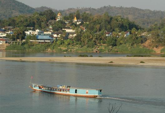 Voyage vers le fleuve Mékong dans la région de Houay Xai