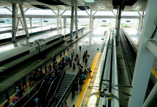 Voyages en train à partir de la gare de Pékin vers Hong Kong