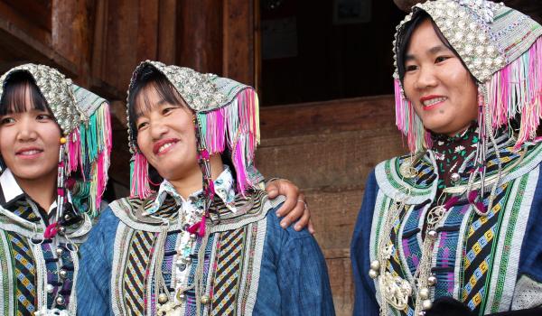 Voyage vers des femmes du peuple bailuo yi au Yunnan oriental