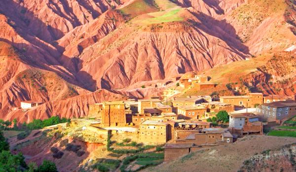 Trek dans un village Aît Bou Oulli au Maroc