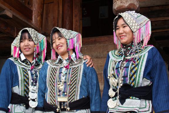 Voyage vers des femmes du peuple bailuo yi au Yunnan oriental