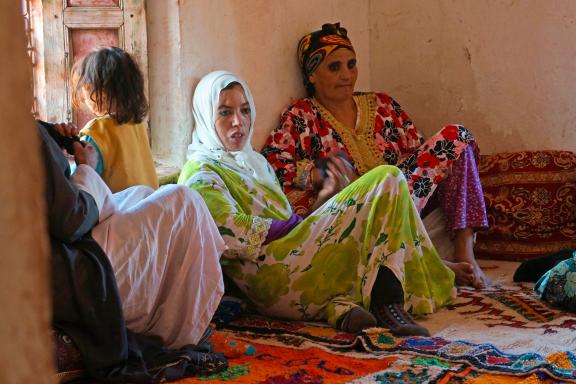 Voyage et femmes Aït Bou Oulli au Maroc