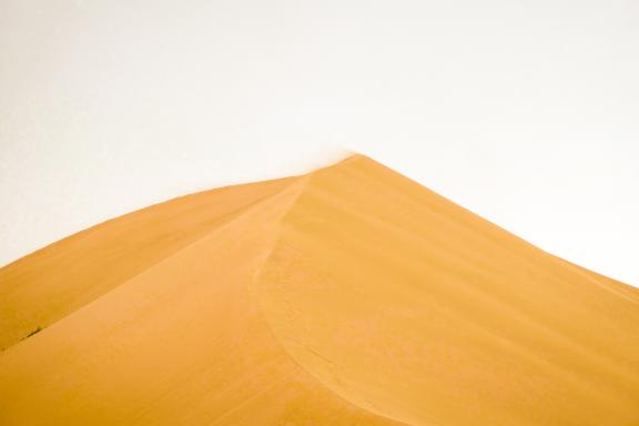 Randonnée sur les dunes de sable dans le  Parc National d'Altyn Emel