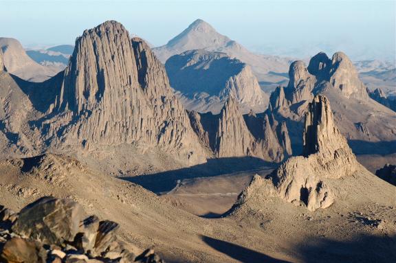 Trekking avec vue sur l'Assekrem